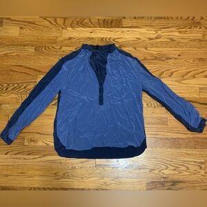 BCBGMAXAZRIA Navy Blouse